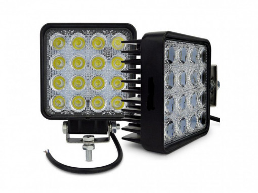 Proiector LED auto offroad 48W