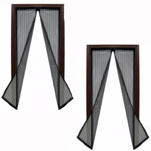 Set 2 perdele magnetice antiinsecte 190 x 100 cm