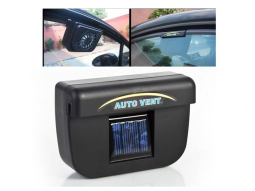 Ventilator solar pentru masina