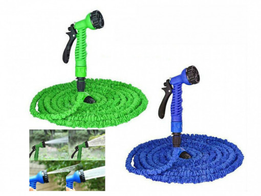 Furtun de gradina extensibil 20 metri + pistol inclus