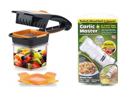 Feliator multifunctional + Aparat usturoi