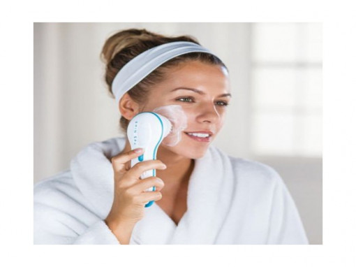 Perie de masaj si curatare faciala Spin Spa