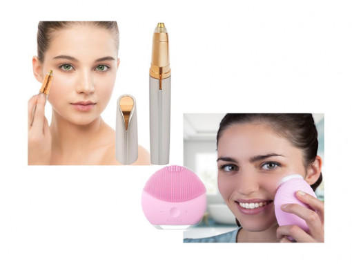 Aparat curatarea tenului + Epilator facial