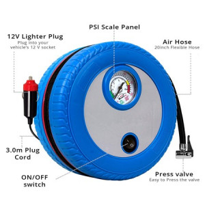 Compresor auto in forma de anvelopa 12V 150PSI