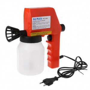 Pistol de vopsit electric Kumas PG-350, 600 ml, 75 W