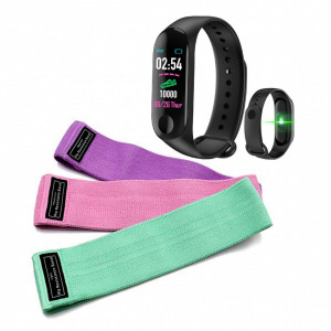 Benzi elastice fitness + Bratara fitness