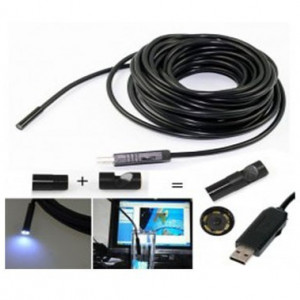 Camera video endoscopica cu USB, rezistenta la apa, 7 m