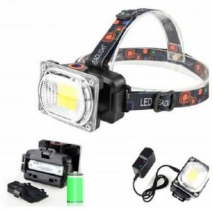 Set 2 x Lanterna reincarcabila de cap cu LED mare 2.5 cm
