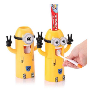 Dozator de pasta de dinti si periute Minion