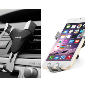 Suport universal telefon cu prindere pe grila de aerisire