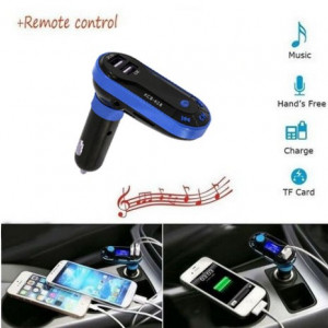 Kit Auto Bluetooth Wireless HandsFree Modulator FM, USB, SD