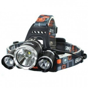 Lanterna de cap cu 3 LED-uri puternice