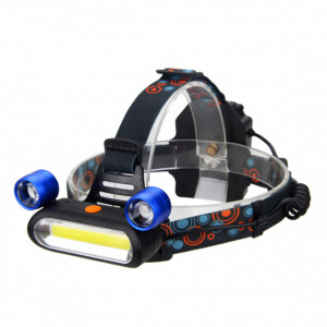 Lanterna de cap reglabila, 3 LED, 3 moduri de Lumini