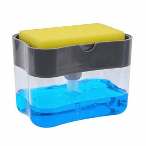 Dispenser 2 in 1 pentru detergent lichid de vase