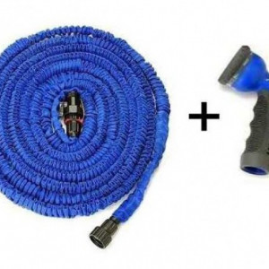 Furtun de gradina extensibil 30 metri + pistol inclus