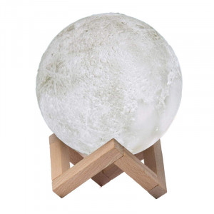 Lampa de veghe cu umidificator, Luna DEKA Moon 3D