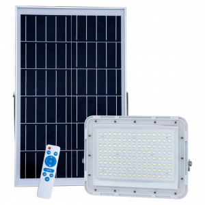 Proiector solar 400W cu panou solar si telecomanda