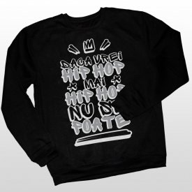 Bluza CIA - DACA VREI HIP-HOP