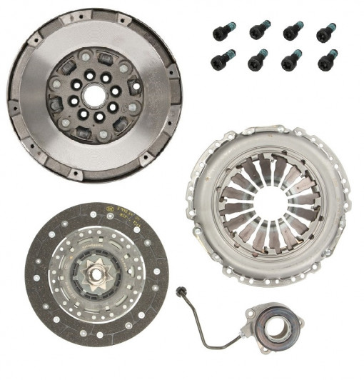 Volanta si kit ambreiaj Luk Fiat Grande Punto 1.3D 90cp (2005-2010) semiautomata