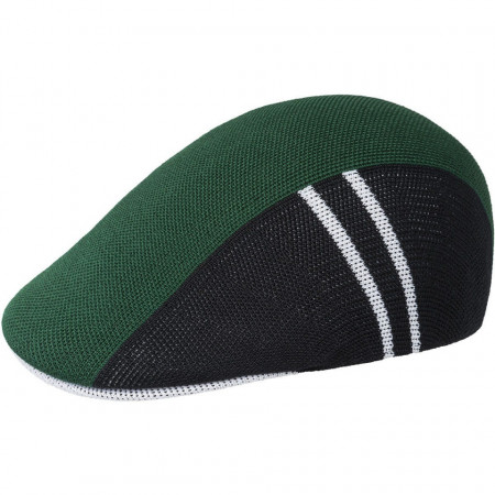 Kangol-basca-verde-star-stripe-507