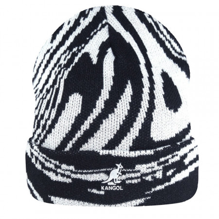 Kangol-caciula-liquify-alb-negru