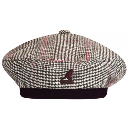 Kangol-bereta-maro-show-your-teeth