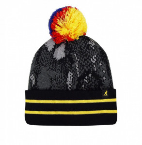 Kangol, Caciula snakeskin mixed negru