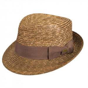 Kangol, Palarie maro wheat braid arnold trilby