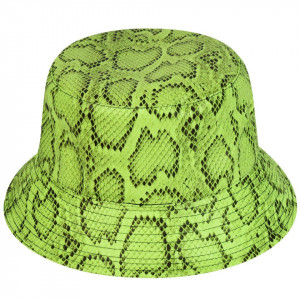 Kangol, Palarie snakeskin bucket verde