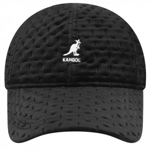 Kangol-sapca-neagra-dash-quilted-baseball-2