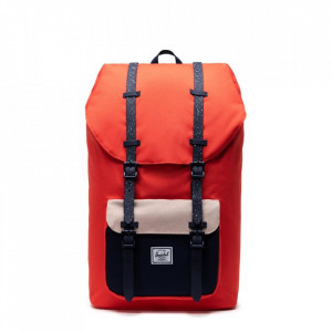Herschel, Rucsac Little America Rosu Grenadine Sustenabil