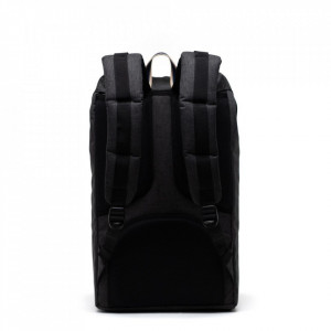 Herschel-rucsac-little-america-negru-crosshatch-peacoat-4