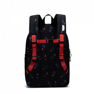 Herschel-rucsac-heritage-XL-rocket-sketch-negru-4