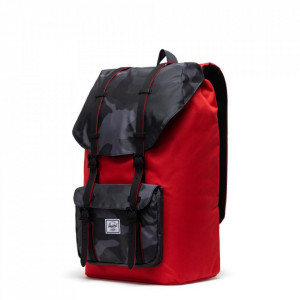Herschel-rucsac-little-america-night-camo-rosu-25L-3
