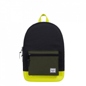 Herschel, Rucsac Settlement Negru-Verde, 23L