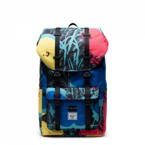 Herschel, Rucsac Little America Andy Warhol Flowers - Sustenabil