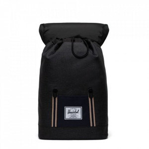Herschel-rucsac-retreat-crosshatch-negru-2
