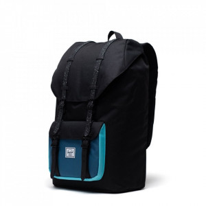 Herschel-rucsac-little-america-negru-blue-curacao-sustenabil-3