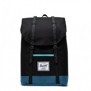 Herschel, Rucsac Retreat Blue Curacao Negru Sustenabil