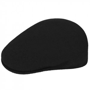Kangol, Basca neagra Wool 504 auriu