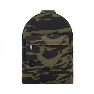 Mi-Pac, Rucsac verde canvas camo, 17L