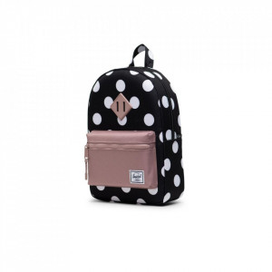 Herschel-rucsac-gradinita-heritage-polka-dot-negru-9L-3
