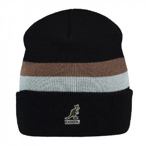 Kangol, Caciula neagra dual stripe