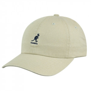Kangol, Sapca bej washed cotton adjustable baseball