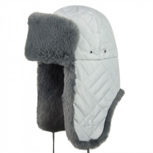 Kangol-caciula-gri-quilted-trapper-5