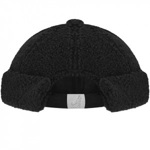Kangol-caciula-neagra-plush-watch-4