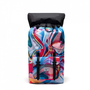 Herschel-rucsac-little-america-paint-pour-multicolor-2