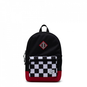 Herschel, Rucsac pentru copii heritage multi check negru, 16L