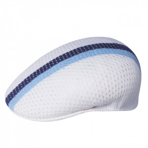 Kangol, Basca alba mesh stripe 504