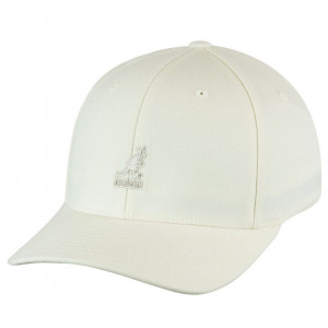 Kangol, Sapca alba wool flexfit baseball